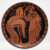 greek pottery hand made red figure wall plate jason and the golden fleece sjsdesigns0 1