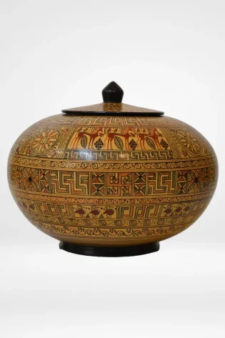 pixis greek pottery hand made replica 19cm pgm 015